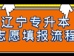 2023年专升本志愿填报流程